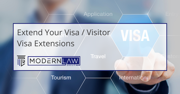 Extend Your Visa / Visitor Visa Extensions