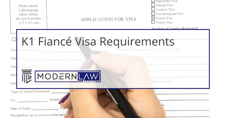 K1 Fiance Visa Requirements