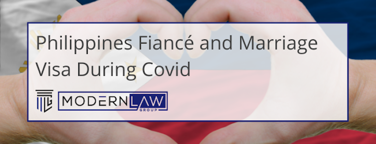Philippines Fiancé and Marriage Visa During COVID